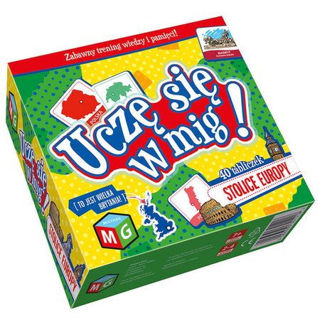 Stolice Europy. Uczę się w mig Multigra