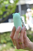 Silikonowa słomka w etui We Might Be Tiny - Mint