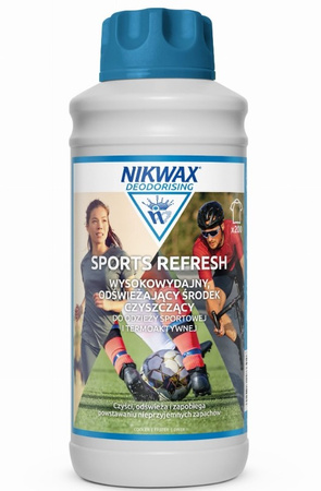 Środek pielęgnujący do odzieży sportowej NIKWAX Sports Refresh 1L w butelce