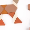 Drewniane klocki - figury do układania | Egmont Toys®