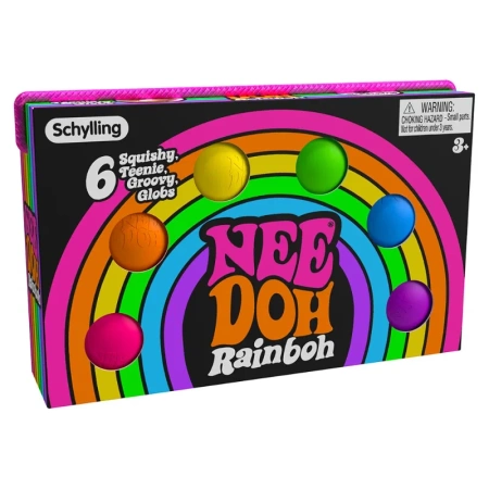 Schylling Gniotek Rainbow Teenie  | Bigjigs Toys®