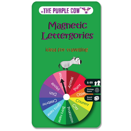 Podróżna gra magnetyczna The Purple Cow - Państwa-Miasta