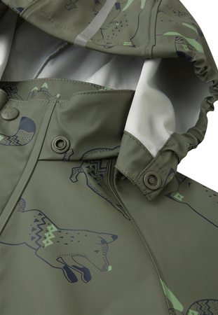 Raincoat REIMA Vesi Greyish green