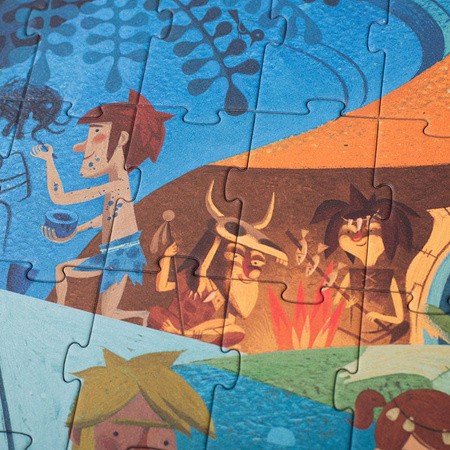 Puzzle dla dzieci, Ruszaj do Prehistorii! | Londji®