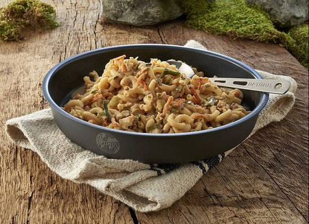 GRZYBY LEŚNE - RAGOUT SOJOWE Z MAKARONEM 160G [WILD MUSHROOM RAGOUT WITH NOODLES] TREK'N EAT