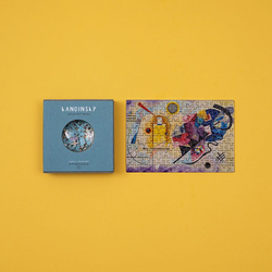 Puzzle Micro Gelb-Rot-Blau Kandinsky | Londji®