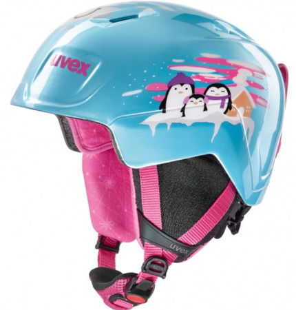 Kask narciarski dziecięcy Uvex Airwing pro 2 grafit