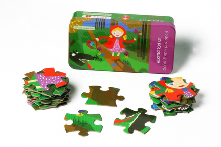 Puzzle The Purple Cow - Czerwony  Kapturek 35 el.