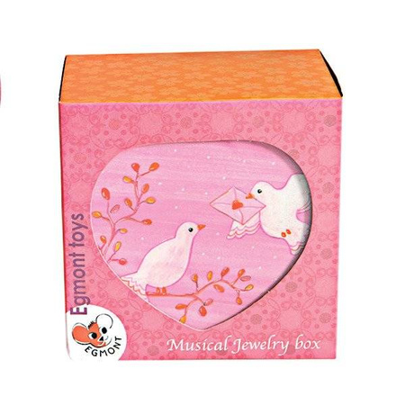 Pozytywka - szkatułka z serduszkiem, Dove | Egmont Toys®