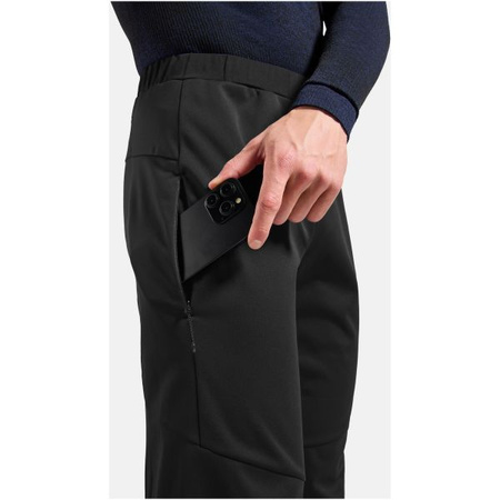 Spodnie softshellowe ODLO ESSENTIAL WARM Pants regular length