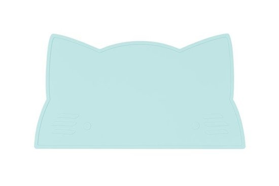 Silikonowa podkładka Kotek We Might Be Tiny - Minty Green