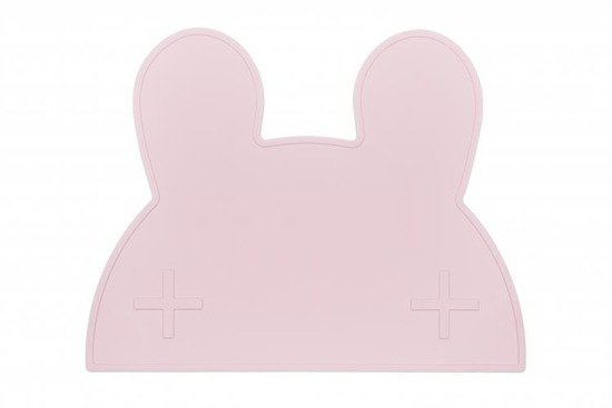 Silikonowa podkładka Króliczek We Might Be Tiny - Powder Pink