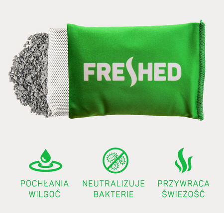 Saszetki odświeżające Freshed gray eco