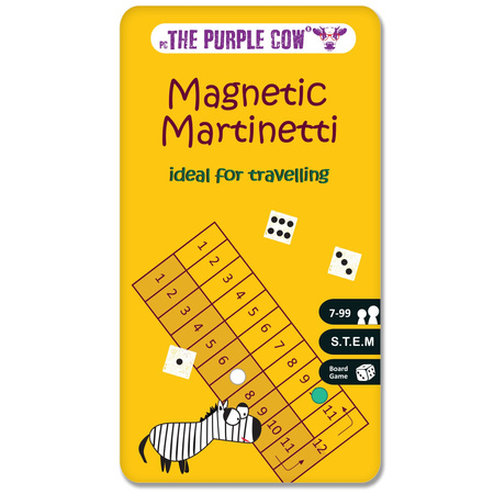 Podróżna gra magnetyczna The Purple Cow - Martinetti