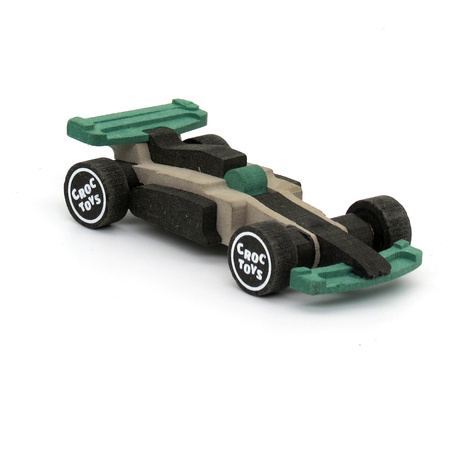 DIY Drewniany pojazd: 1 x Formuła | Croc Toys®