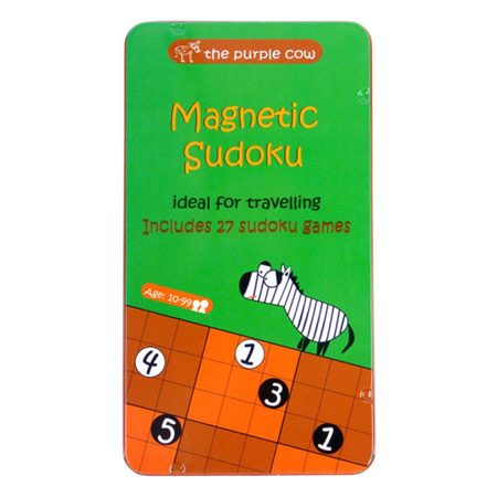 Podróżna gra magnetyczna The Purple Cow - Sudoku