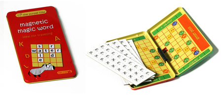 Podróżna gra magnetyczna The Purple Cow - Magiczne Słowa