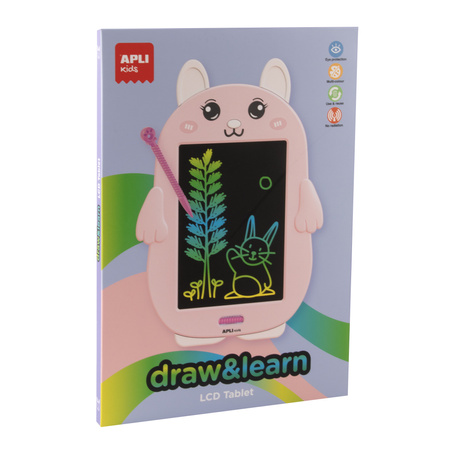 Magiczny tablet LCD do rysowania Apli Kids - Królik