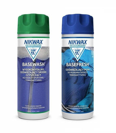 NIKWAX set Basewash + Basefresh 2x300ml