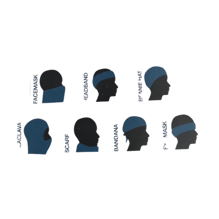 Chusta na szyję i głowę Trekmates 9in1 blue TREKMATES