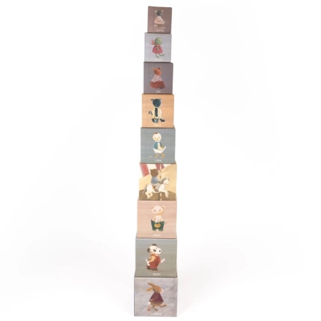 Piramida tekturowa Przyjaciele | Egmont Toys®