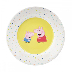 Talerz deserowy  fi 20 cm Świnka Peppa | Petit Jour Paris®