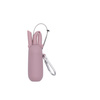 Silikonowa słomka w etui We Might Be Tiny - Mint