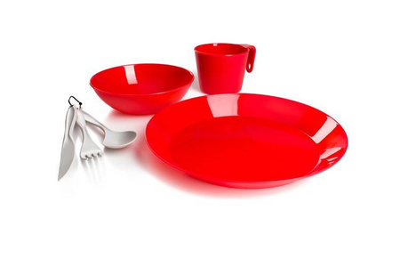 CASCADIAN 1 PERSON TABLE SET- RED GSI OUTDOORS