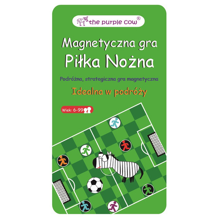 PodróÅ¼na gra magnetyczna The Purple Cow - Piłka noÅ¼na