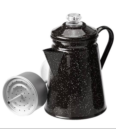 PERCOLATOR 8 CUP - BLACK GSI OUTDOORS