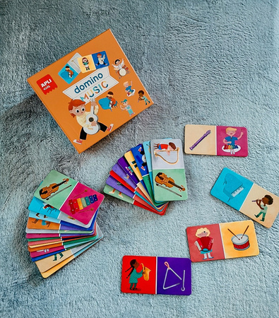 Gra Domino Expressions Apli Kids - Muzyka
