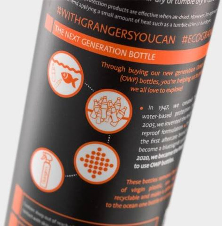 Granger's impregnat do tkanin spray-on 275ml/ membrana, softshell (Performance Repel Plus Spray) GRF150