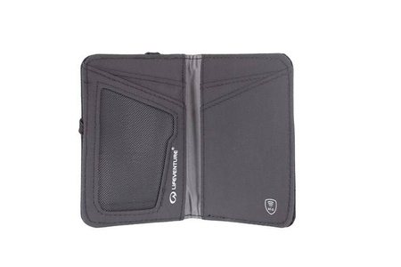 RFID CARD WALLET, RECYCLED, GREY LIFEVENTURE