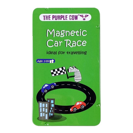 Podróżna gra magnetyczna The Purple Cow - Wyścigi samochodowe
