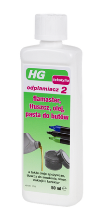 HG odplamiacz 2: flamaster, tłuszcz, olej, pasta do butów