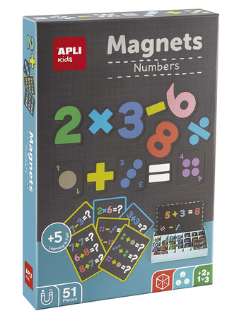 Magnetyczna układanka Apli Kids - Działania matematyczne