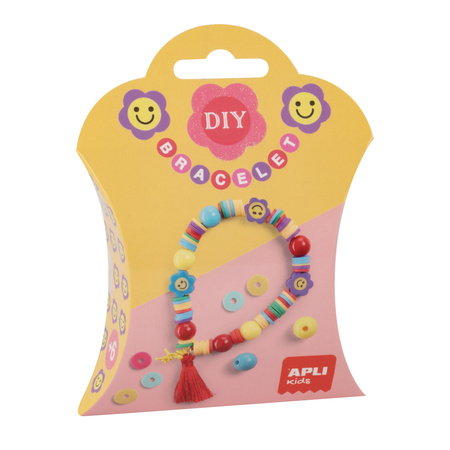 Zestaw do robienia bransoletek DIY Apli Kids - Uśmiech
