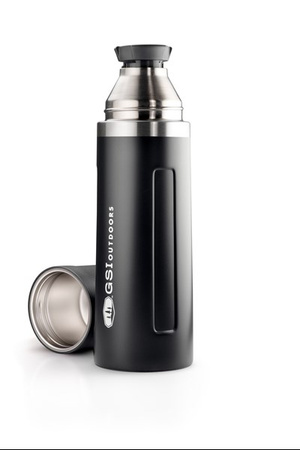 GLACIER STAINLESS 1 L VACUUM BOTTLE BLACK GSI OUTDOORS