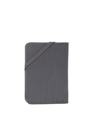 RFID CARD WALLET, RECYCLED, GREY LIFEVENTURE