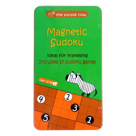 PodróÅ¼na gra magnetyczna The Purple Cow - Sudoku