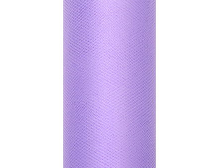 Tiul gładki, fiolet, 0,3 x 9m (1 szt. / 9 mb.)