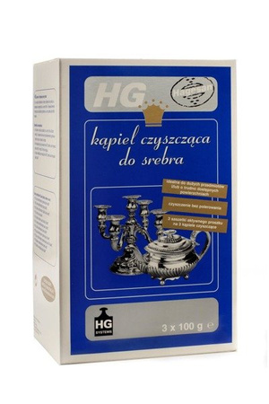 HG kąpiel czyszcząca do srebra