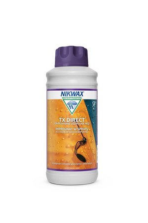 Impregnat NIKWAX TX Direct Spray-On 1L - zapas uzupełniający