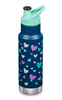 KID KANTEEN CLASSIC NARROW VI (SPORT CAP), 355ML, NAVY HEARTS KLEAN KANTEEN