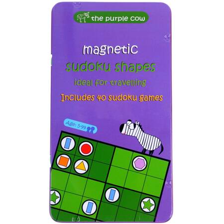 Gra magnetyczna The Purple Cow - Sudoku kształty