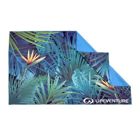 Ręcznik szybkoschnący SoftFibre Lifeventure - Tropical 150x90 cm