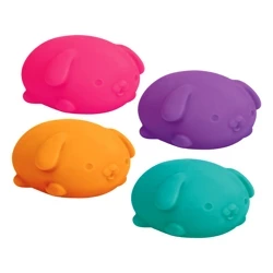 Schylling Gniotek sensoryczny Funky Pup (SET: 12 szt) | Bigjigs Toys®