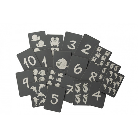 Silikonowe karty do gry Scrunch - Ciemny Szary