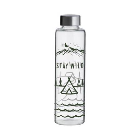 TYP-Butelka szklana 0,6l. Stay Wild, Pure