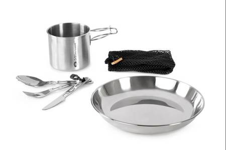GLACIER STAINLESS 1 PERSON SET GSI OUTDOORS
